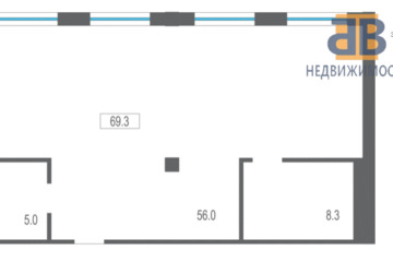 Апартаменты, 70,2 м², 4/8 эт.